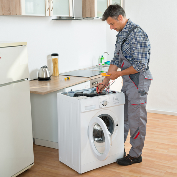 can you walk me through the steps of troubleshooting my washer issue in Deridder LA